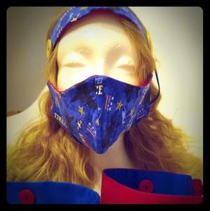 Air Force face mask with Headband